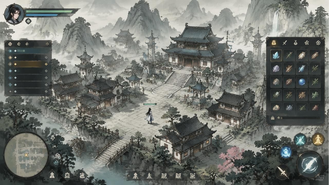 鬼谷八荒 角色路线 实机截图 7