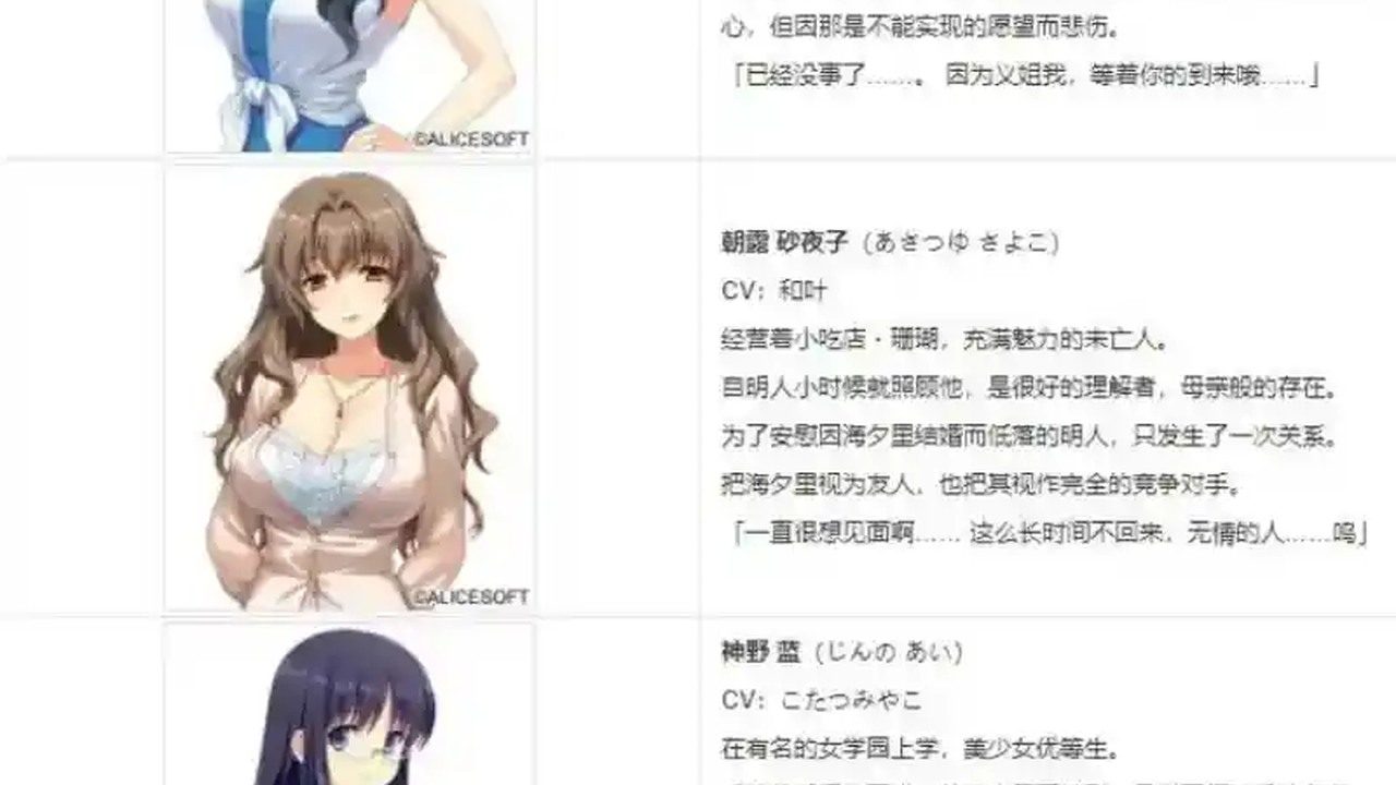 妻中蜜123番外合集 版本内容 实机截图